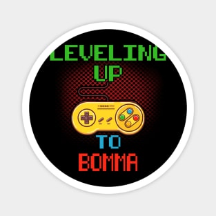 Promoted To BOMMA T-Shirt Unlocked Gamer Leveling Up Magnet